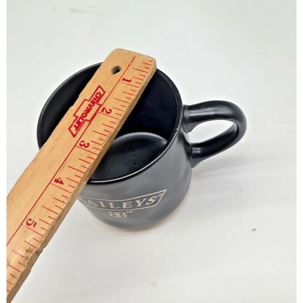 Baileys Irish Cream Black Ceramic Mug Distillery